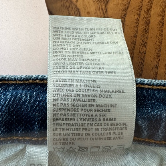 L'AGENCE Classic Blue Straight Leg Jeans - Picture 6 of 9